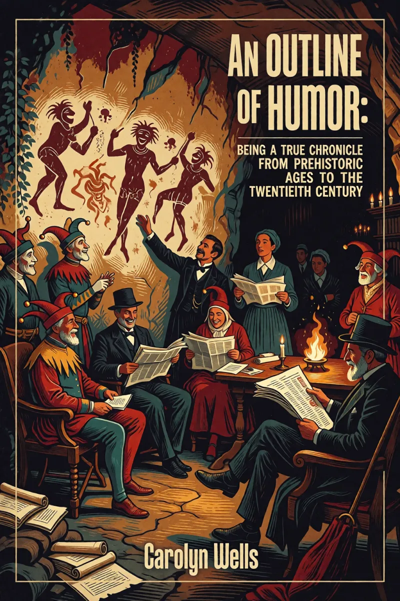 Cover of An outline of humor: Being a true chronicle from prehistoric ages to the twentieth century by Carolyn Wells