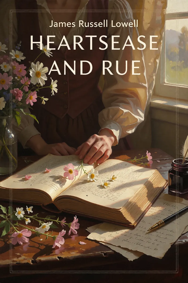 Cover of Heartsease and Rue by James Russell Lowell