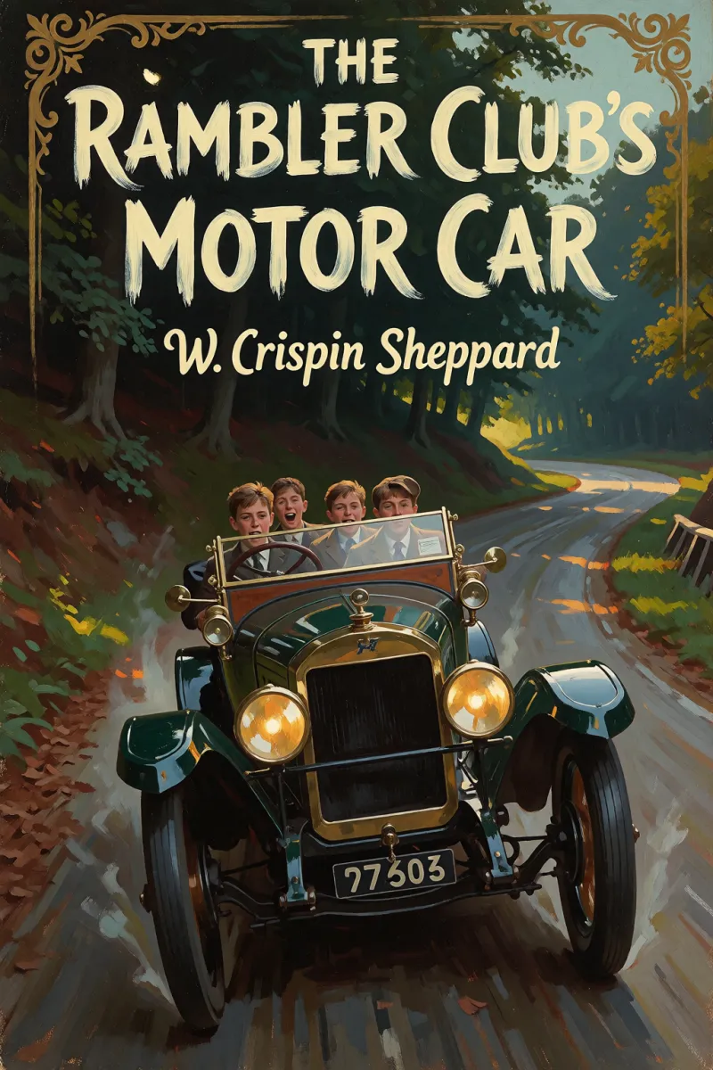 Cover of The Rambler Club's motor car by W. Crispin Sheppard