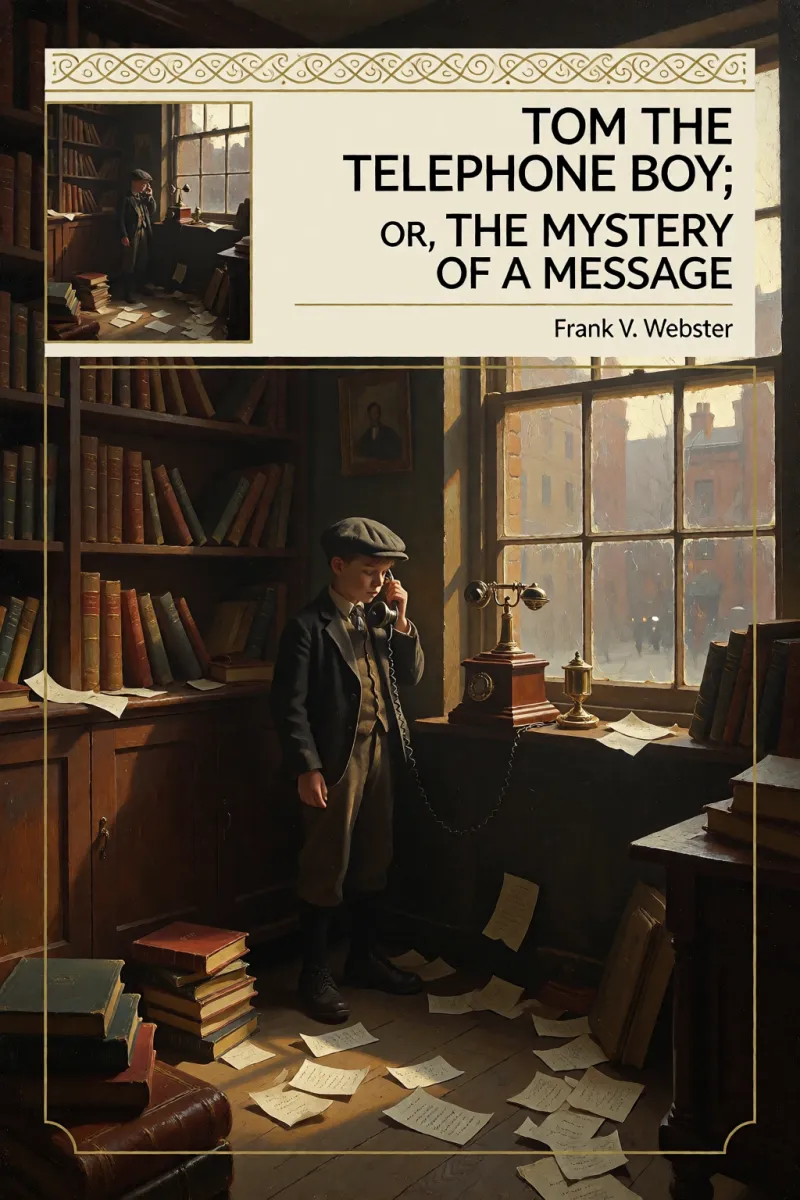 Cover of Tom the telephone boy; or, The mystery of a message by Frank V. Webster