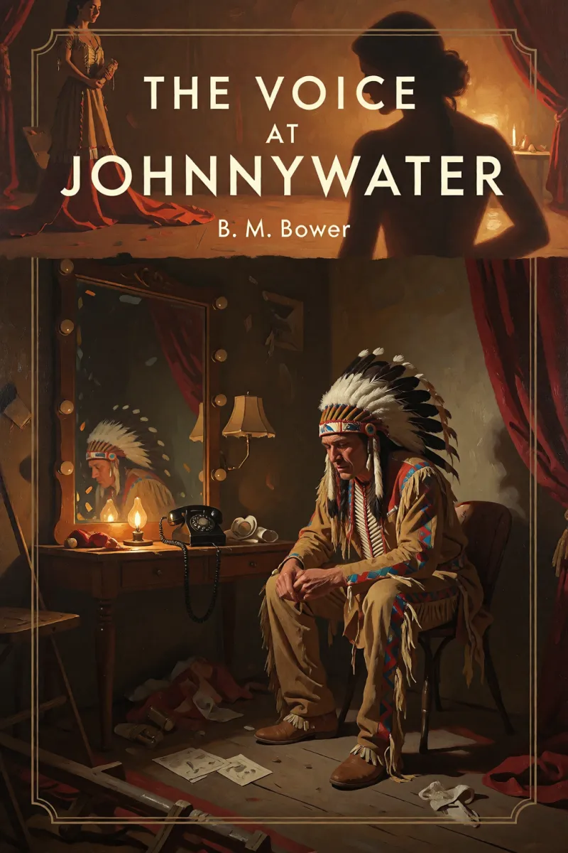Cover of The voice at Johnnywater by B. M. Bower
