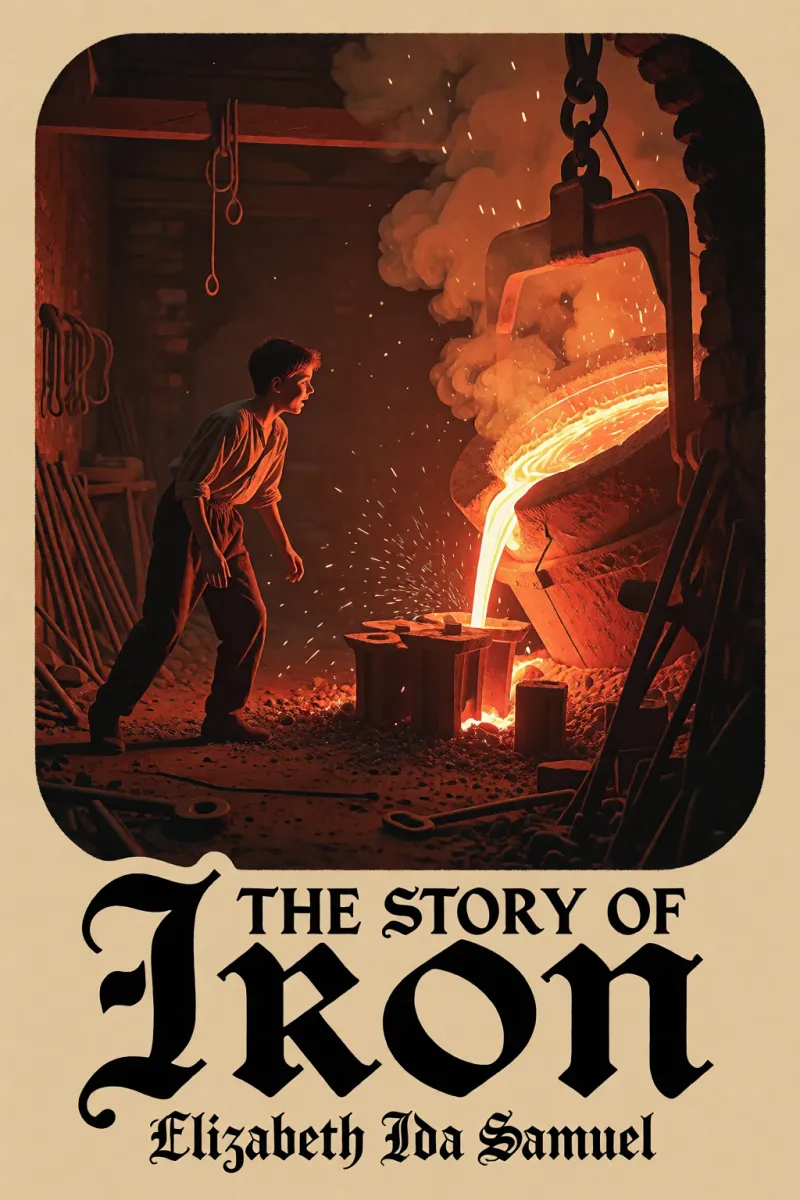 Cover of The story of iron by Elizabeth Ida Samuel