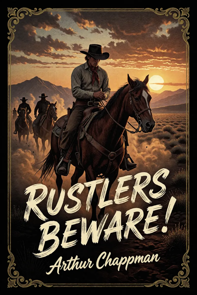 Cover of Rustlers beware! by Arthur Chapman