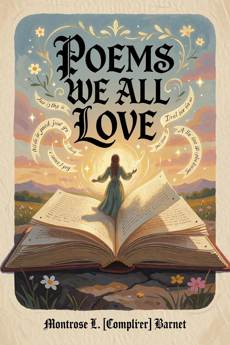 Cover of Poems we all love by Montrose L. [Compiler] Barnet