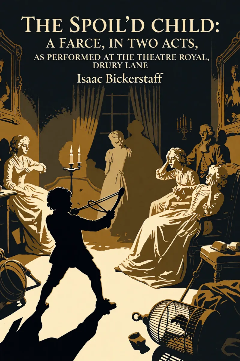 Cover of The spoil'd child: A farce, in two acts, as performed at the Theatre Royal, Drury Lane by Isaac Bickerstaff
