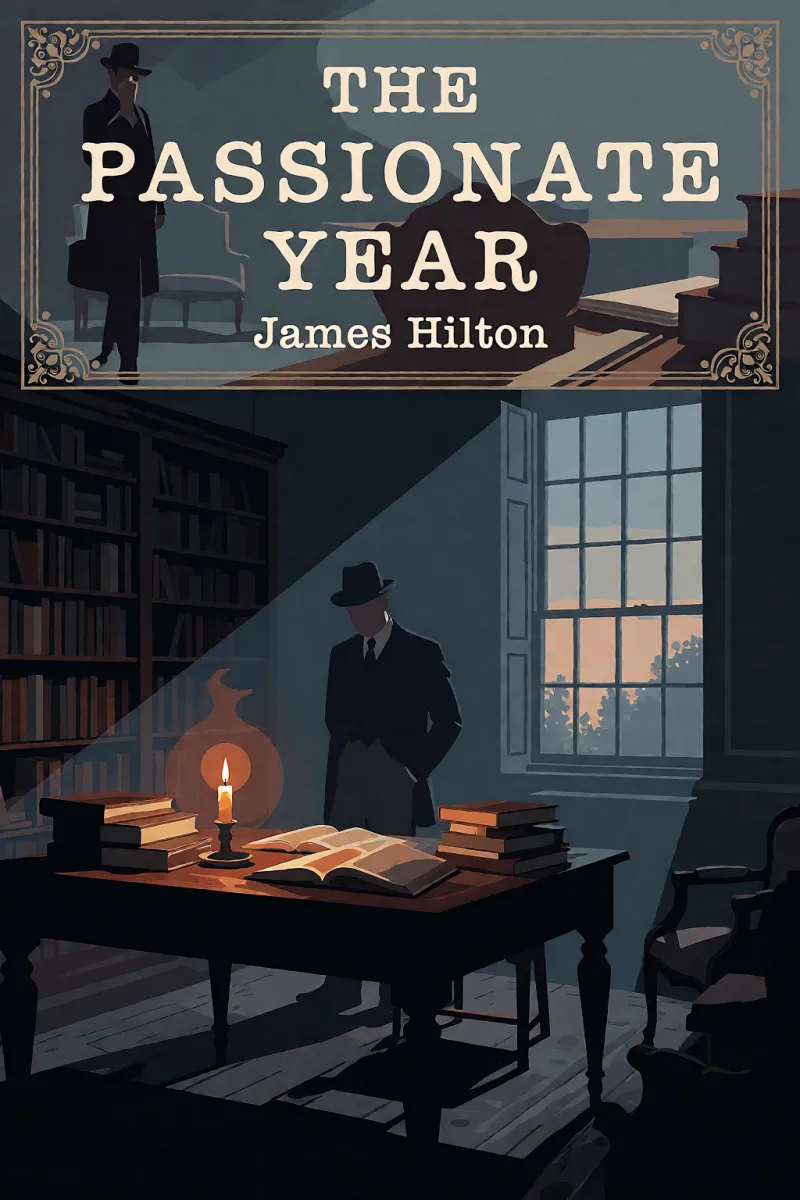 Cover of The passionate year by James Hilton