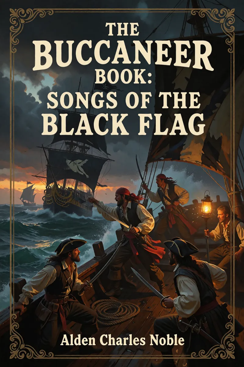 Cover of The buccaneer book: Songs of the black flag by Alden Charles Noble