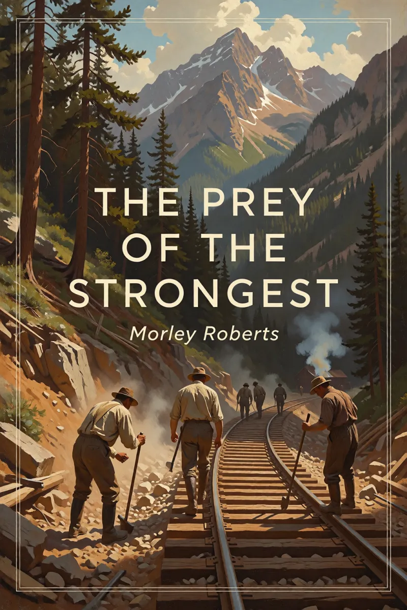 Cover of The prey of the strongest by Morley Roberts