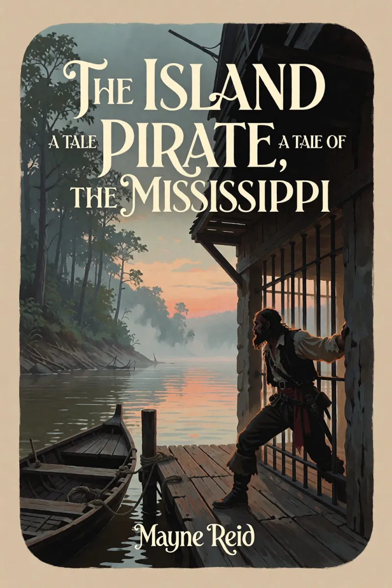 Cover of The island pirate, a tale of the Mississippi by Mayne Reid