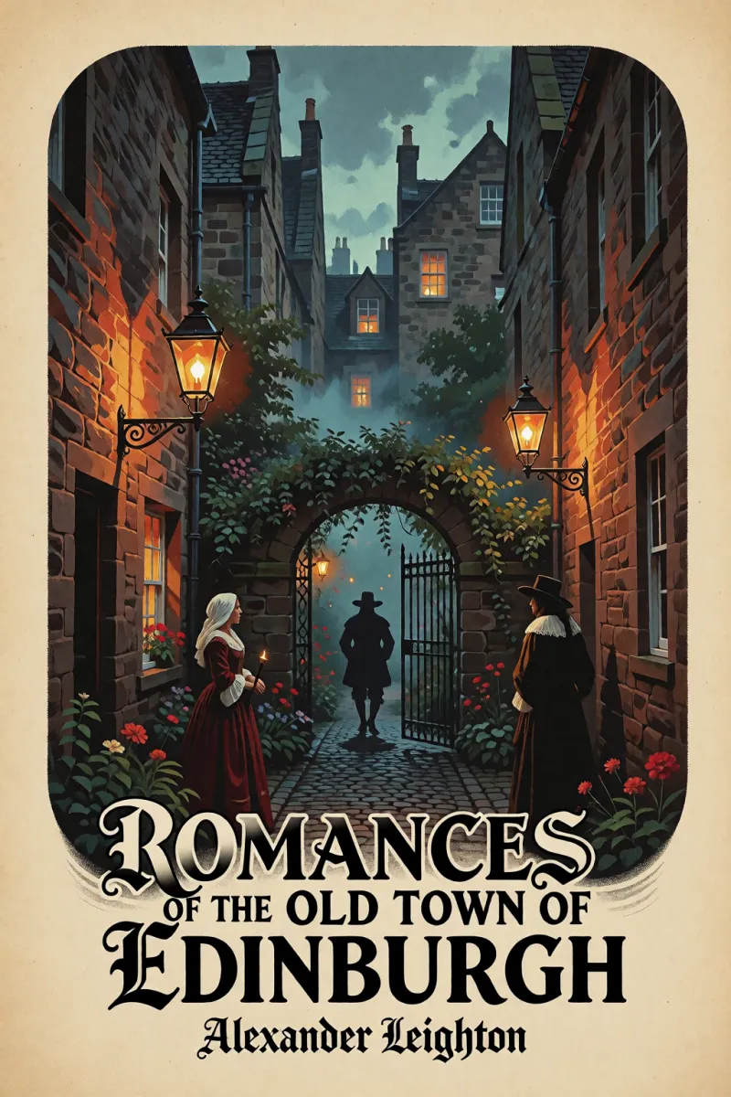 Cover of Romances of the old town of Edinburgh by Alexander Leighton