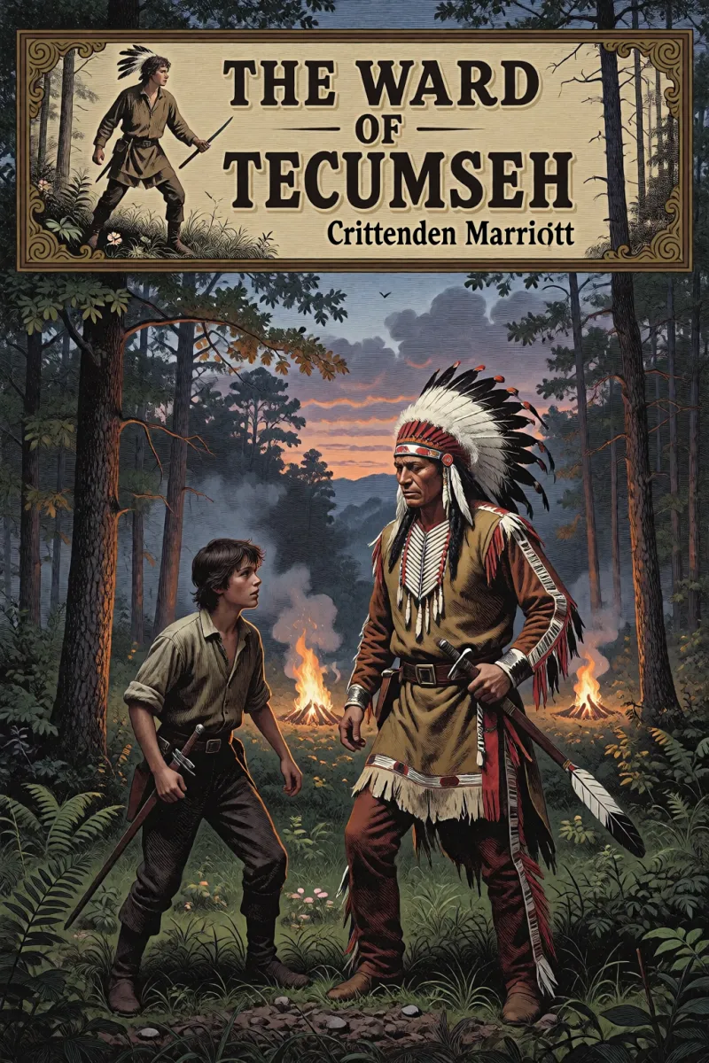 Cover of The ward of Tecumseh by Crittenden Marriott