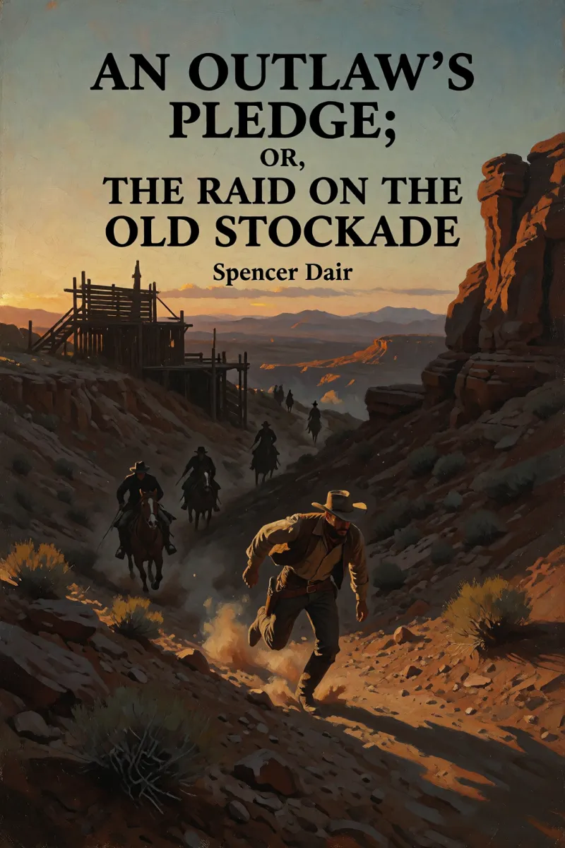 Cover of An outlaw's pledge; or, The raid on the old stockade by Spencer Dair