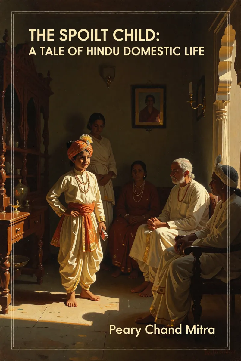 Cover of The Spoilt Child: A Tale of Hindu Domestic Life by Peary Chand Mitra