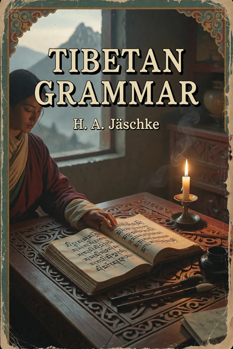 Cover of Tibetan Grammar by H. A. Jäschke