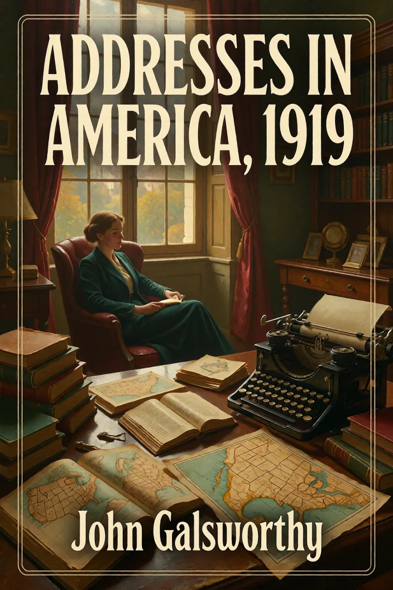 Cover of Addresses in America, 1919 by John Galsworthy