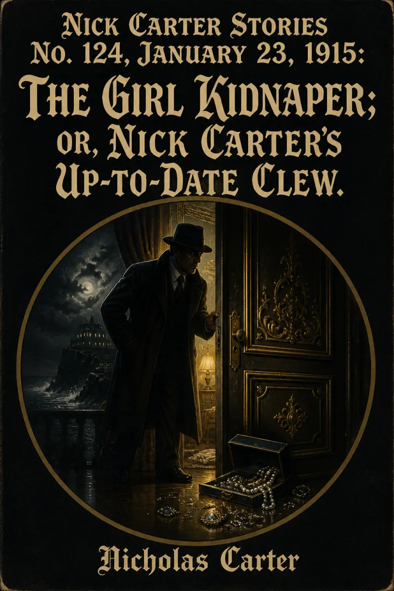 Cover of Nick Carter Stories No. 124, January 23, 1915: The girl kidnaper; or, Nick Carter's up-to-date clew. by Nicholas Carter
