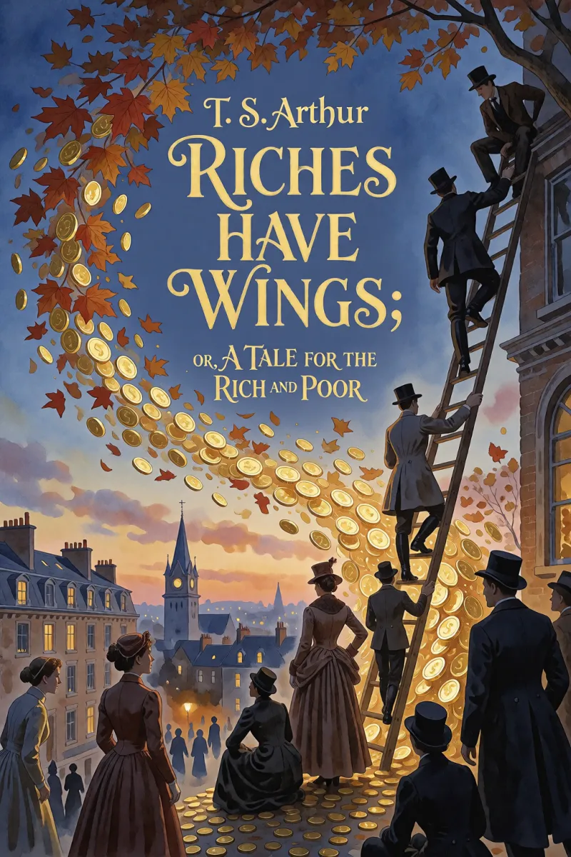 Cover of Riches have wings; or, A tale for the rich and poor by T. S. Arthur