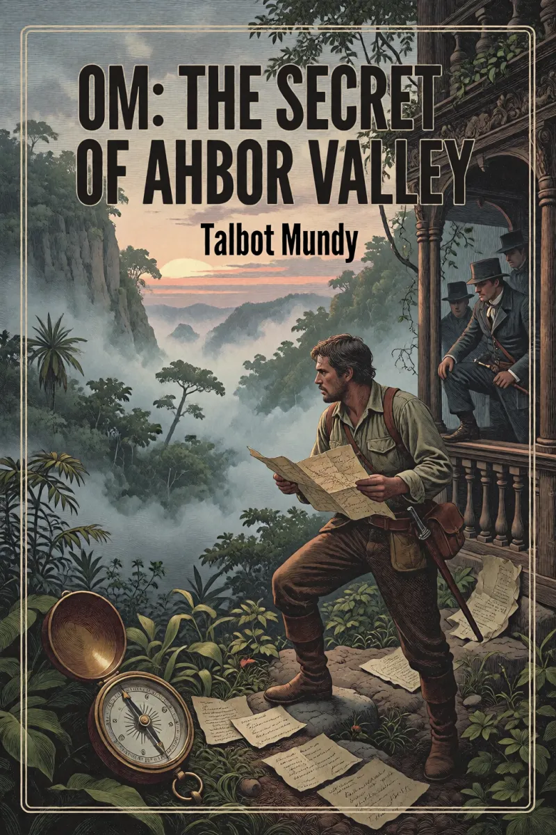 Cover of Om: The secret of Ahbor Valley by Talbot Mundy
