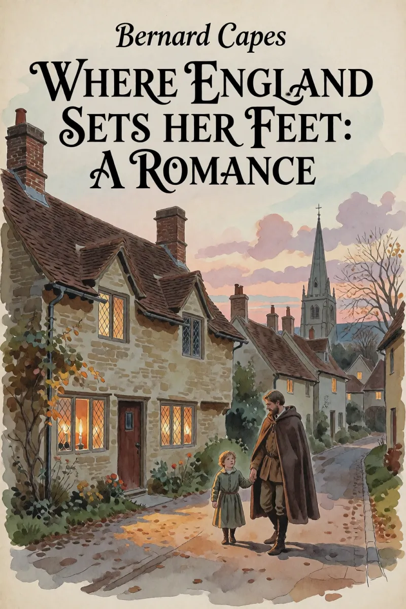 Cover of Where England sets her feet: a romance by Bernard Capes