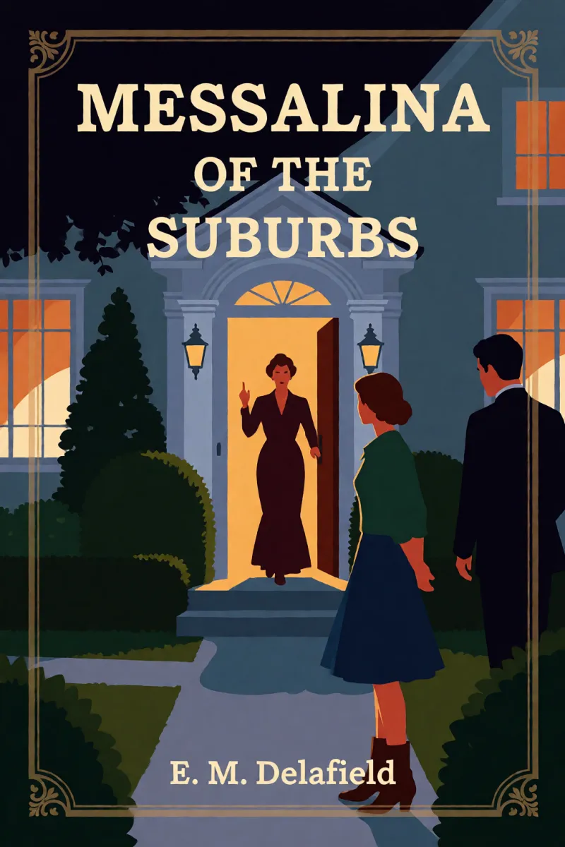 Cover of Messalina of the suburbs by E. M. Delafield