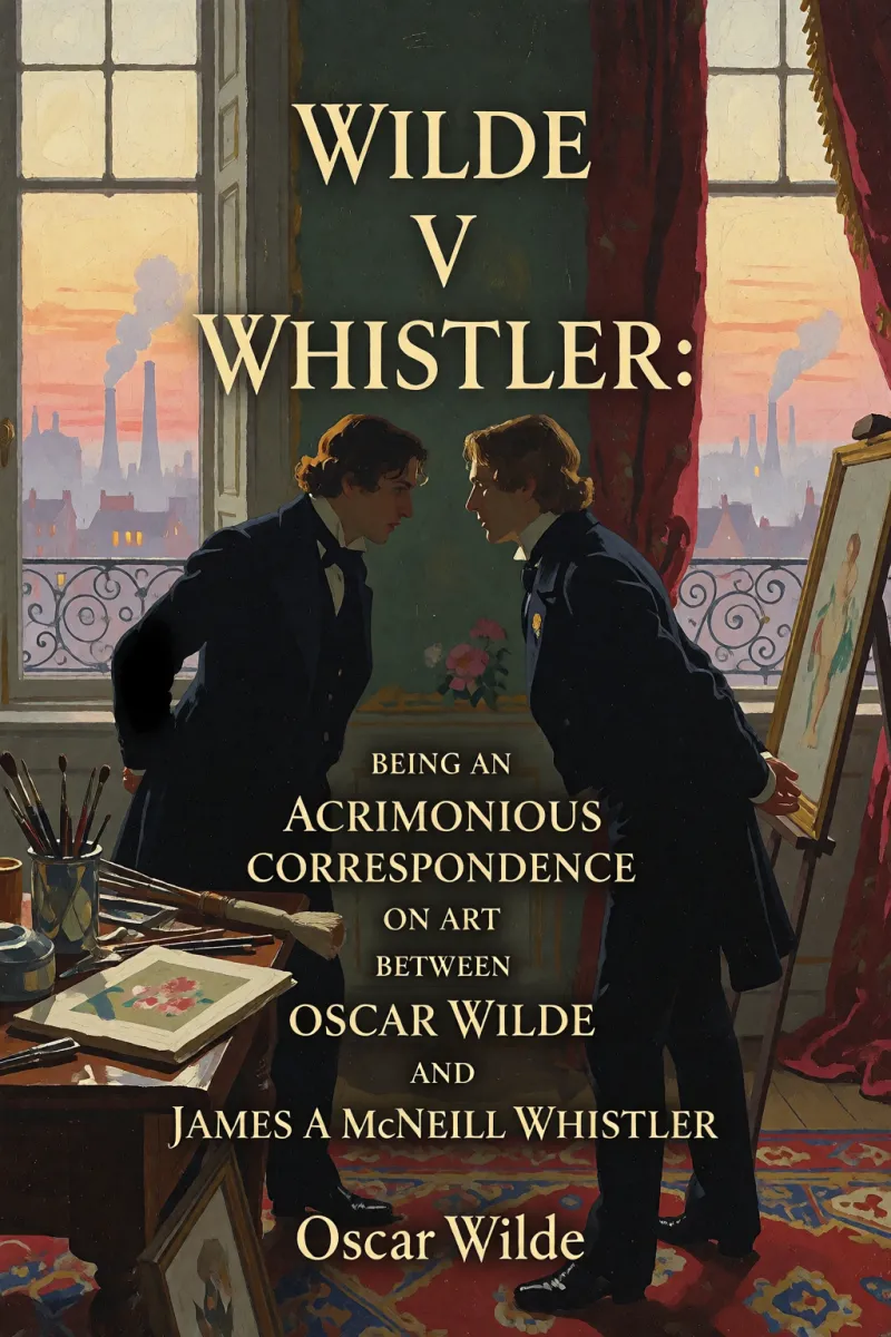 Cover of Wilde v Whistler: Being an Acrimonious Correspondence on Art Between Oscar Wilde and James A McNeill Whistler by Oscar Wilde