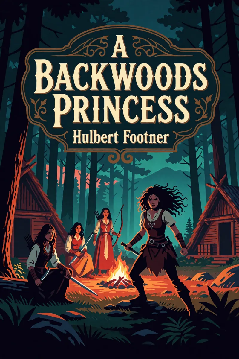 Cover of A backwoods princess by Hulbert Footner