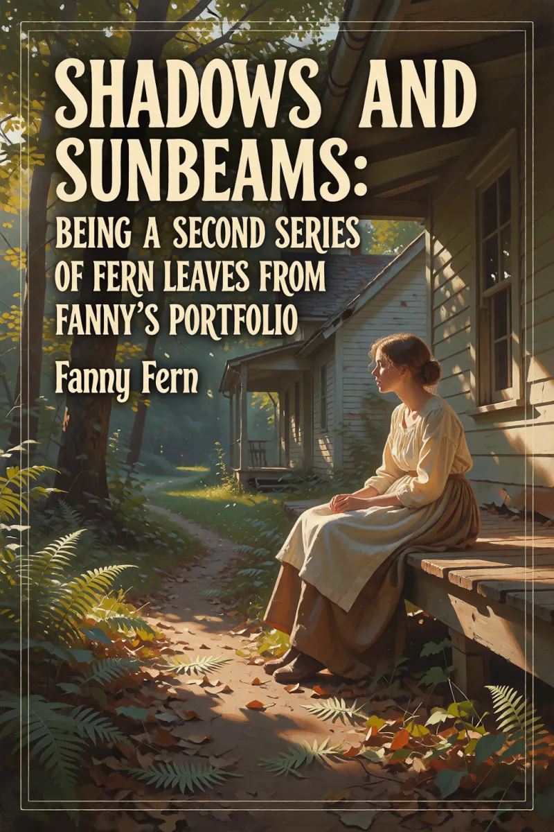 Cover of Shadows and sunbeams: Being a second series of Fern leaves from Fanny's portfolio by Fanny Fern