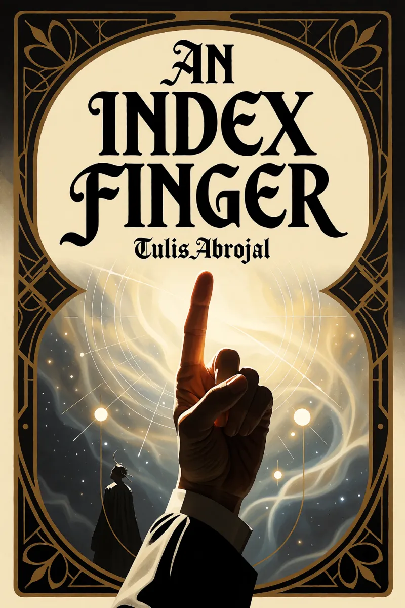 Cover of An index finger by Tulis Abrojal