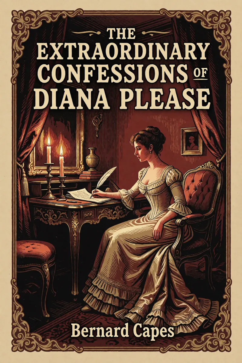 Cover of The extraordinary confessions of Diana Please by Bernard Capes