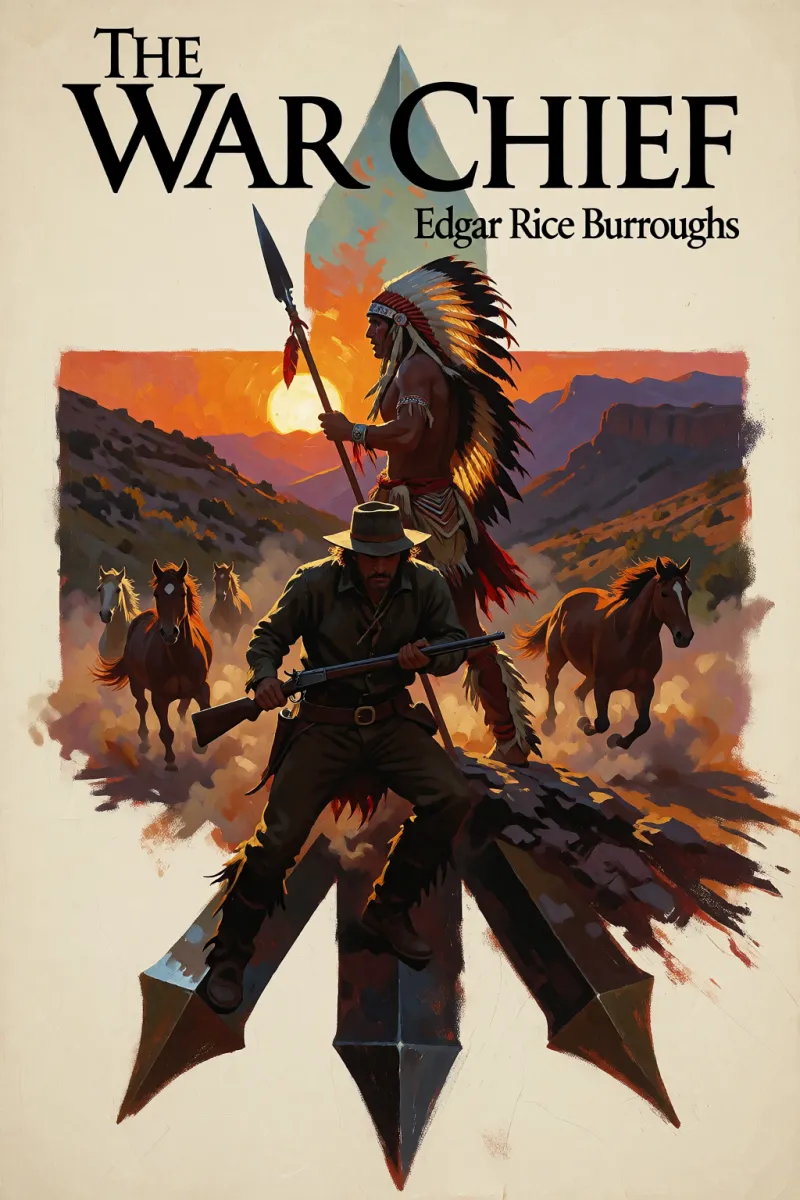 Cover of The war chief by Edgar Rice Burroughs