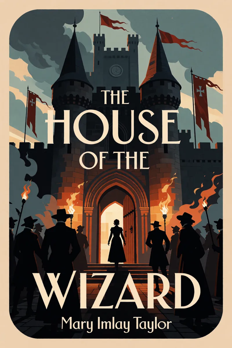 Cover of The house of the wizard by Mary Imlay Taylor