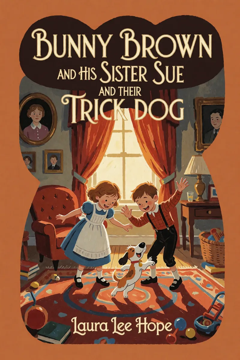 Cover of Bunny Brown and his sister Sue and their trick dog by Laura Lee Hope