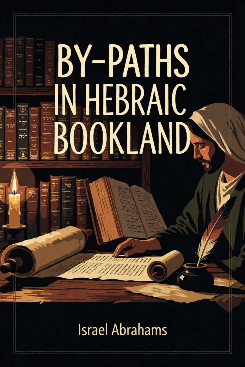 Cover of By-paths in Hebraic bookland by Israel Abrahams