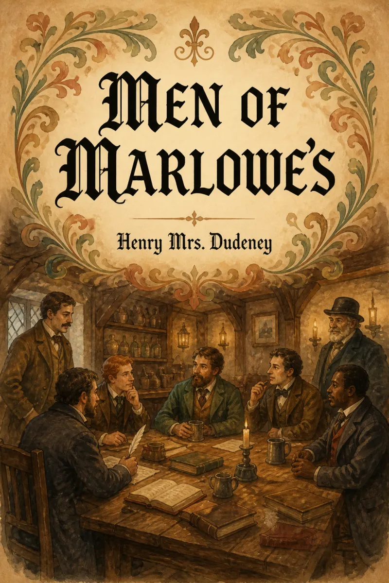 Cover of Men of Marlowe's by Henry Mrs. Dudeney
