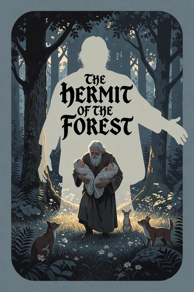 Cover of The hermit of the forest by Anonymous