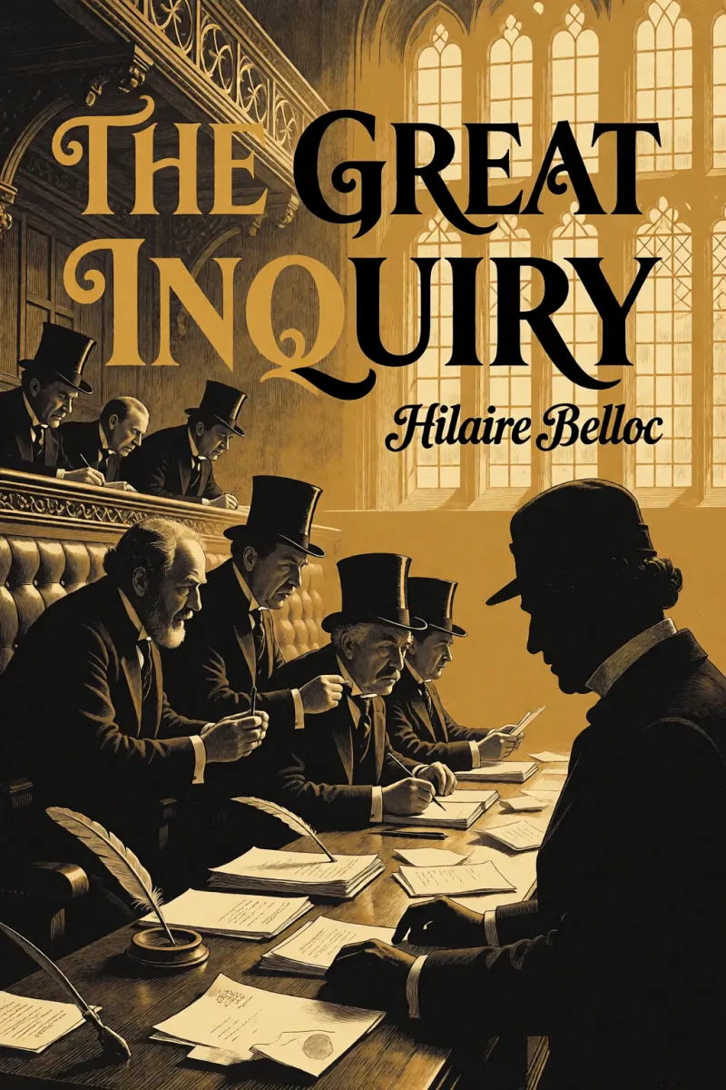 Cover of The great inquiry by Hilaire Belloc