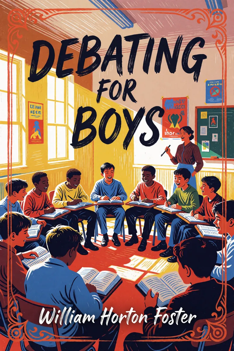 Cover of Debating for boys by William Horton Foster