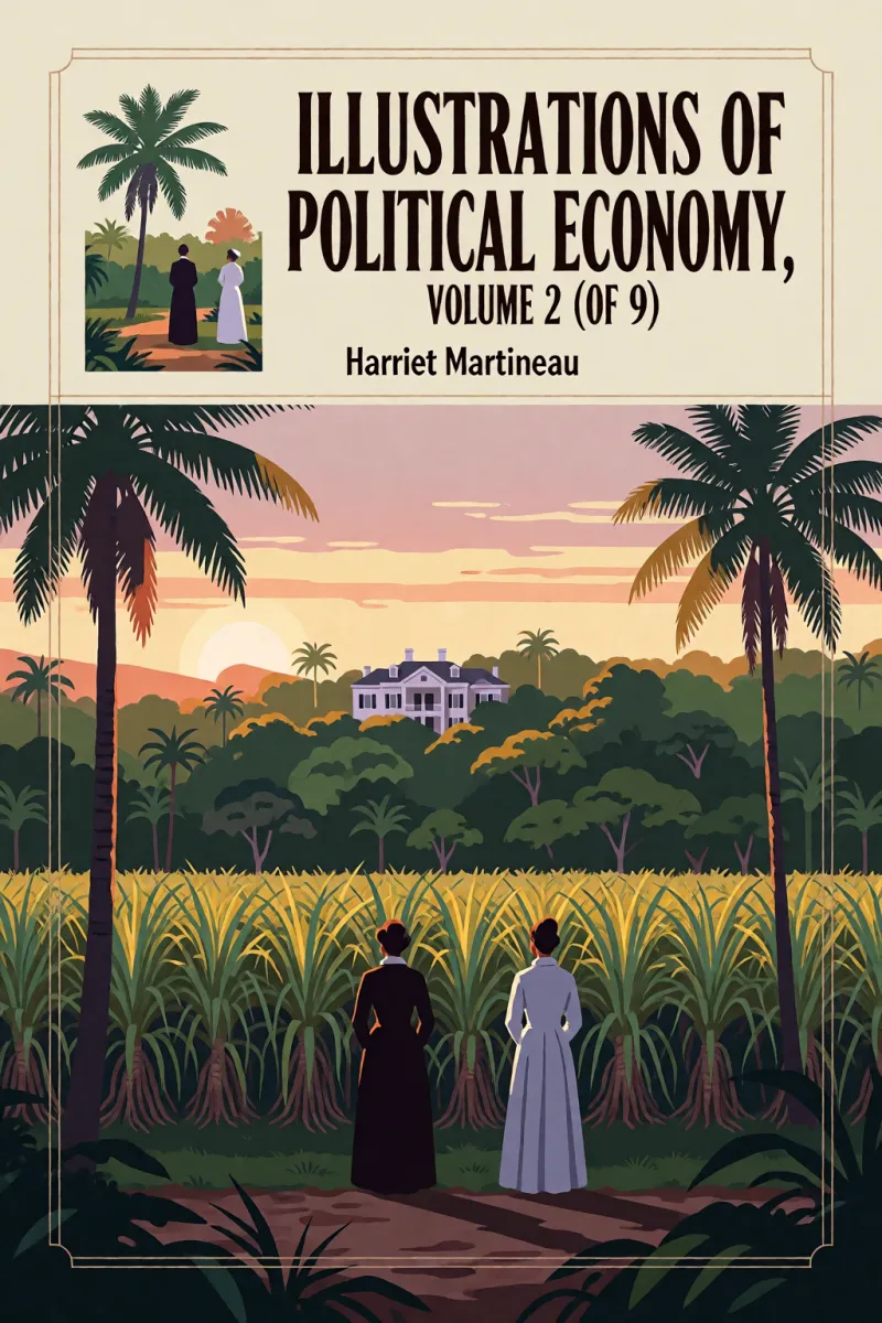 Cover of Illustrations of political economy, Volume 2 (of 9) by Harriet Martineau
