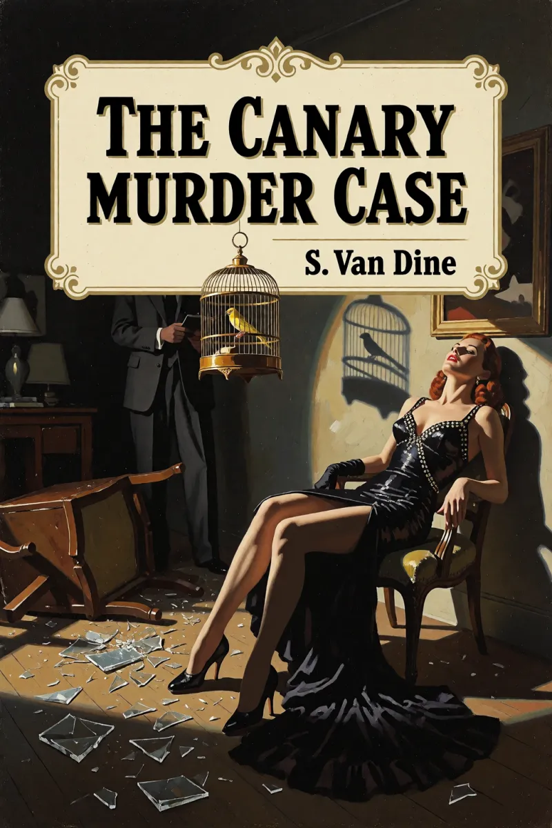 Cover of The "Canary" murder case by S. Van Dine