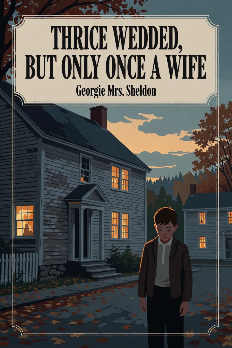 Cover of Thrice wedded, but only once a wife by Georgie Mrs. Sheldon