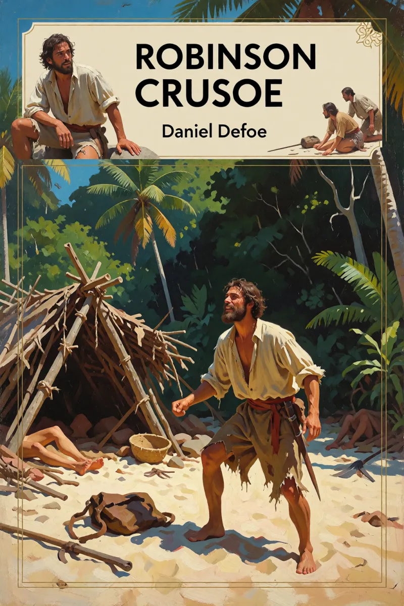 Cover of Robinson Crusoe by Daniel Defoe