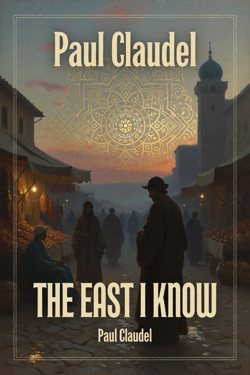 Cover of The East I know by Paul Claudel