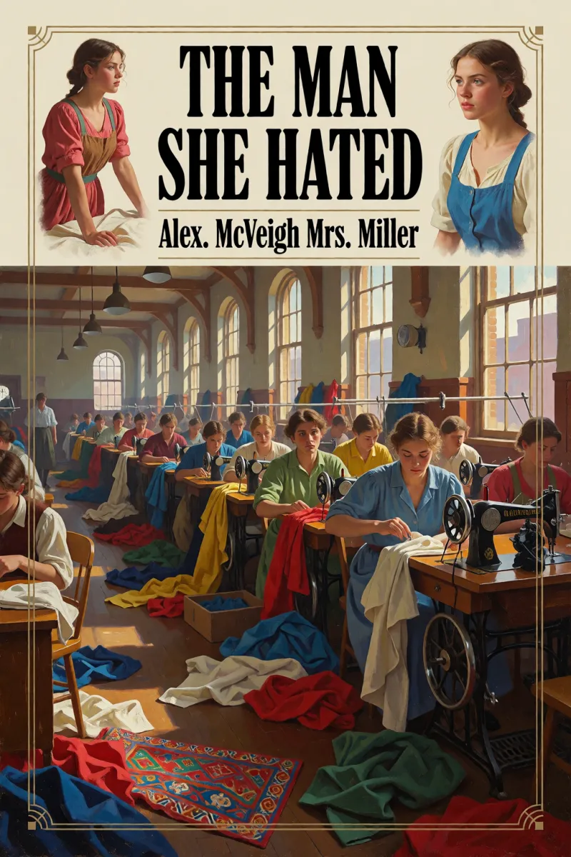 Cover of The man she hated by Alex. McVeigh Mrs. Miller