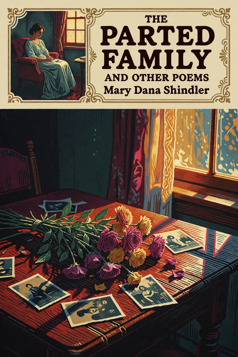 Cover of The parted family and other poems by Mary Dana Shindler