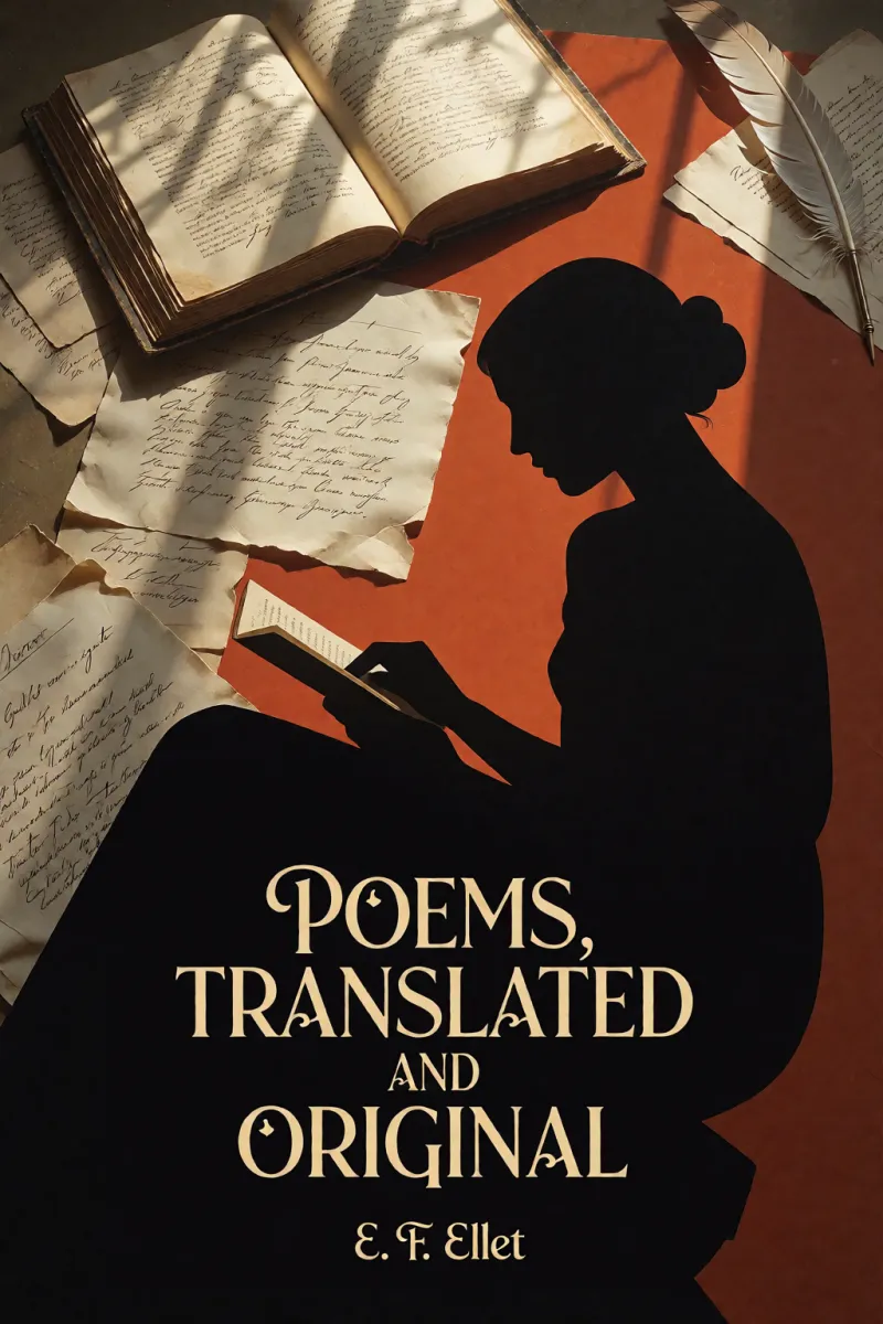 Cover of Poems, translated and original by E. F. Ellet
