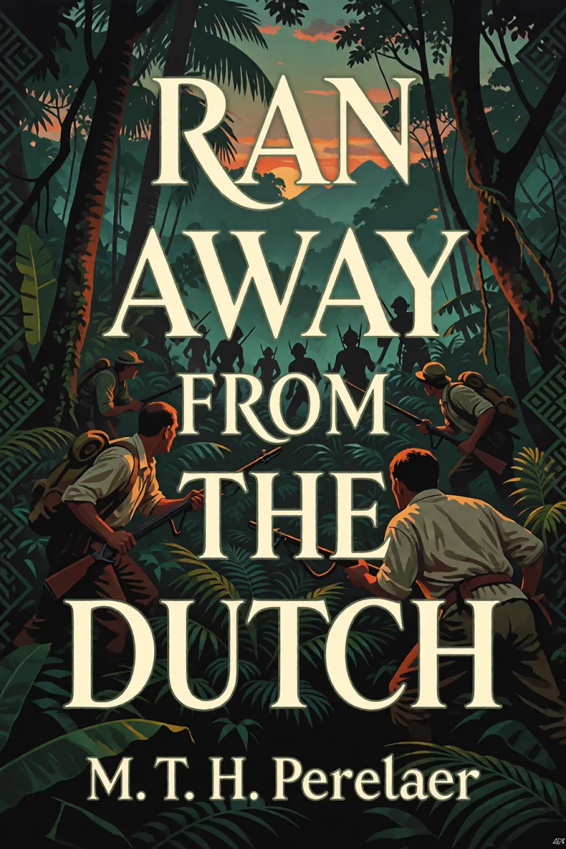 Cover of Ran away from the Dutch by M. T. H. Perelaer