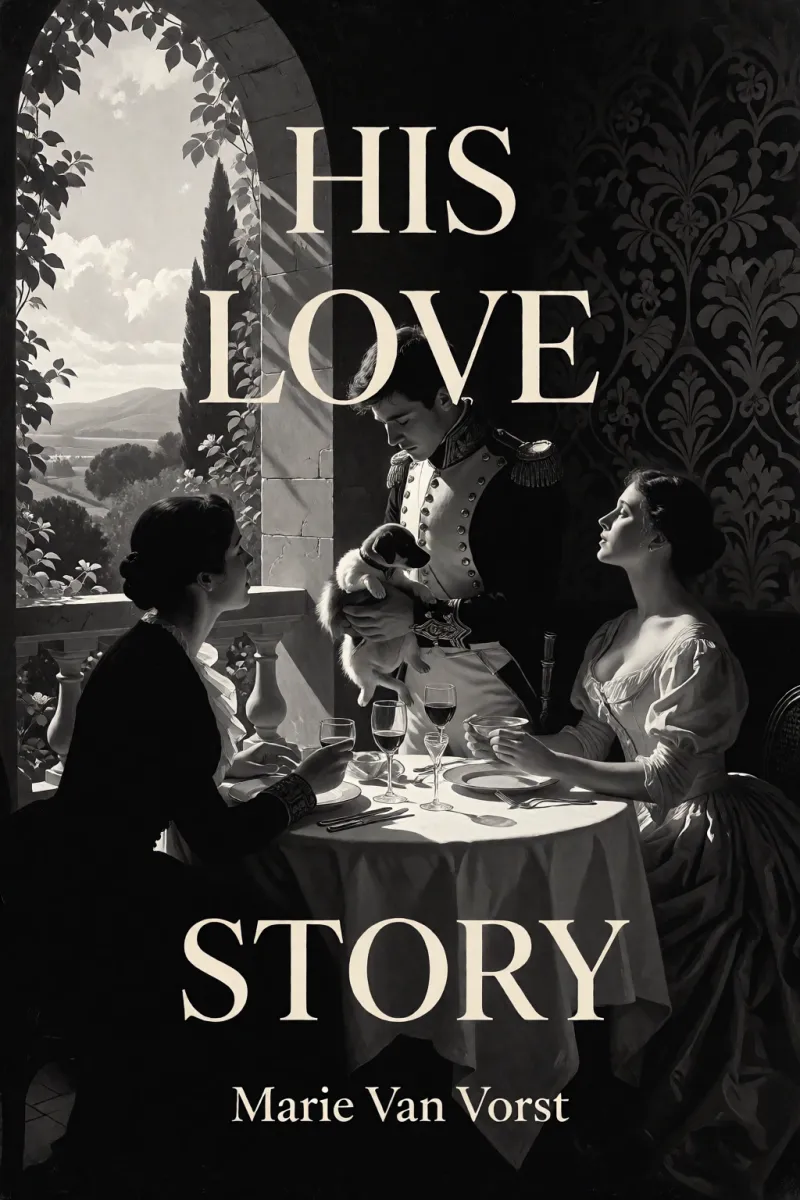 Cover of His love story by Marie Van Vorst