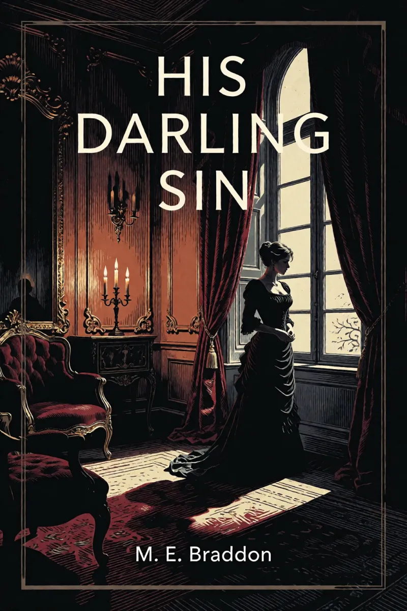 Cover of His darling sin by M. E. Braddon