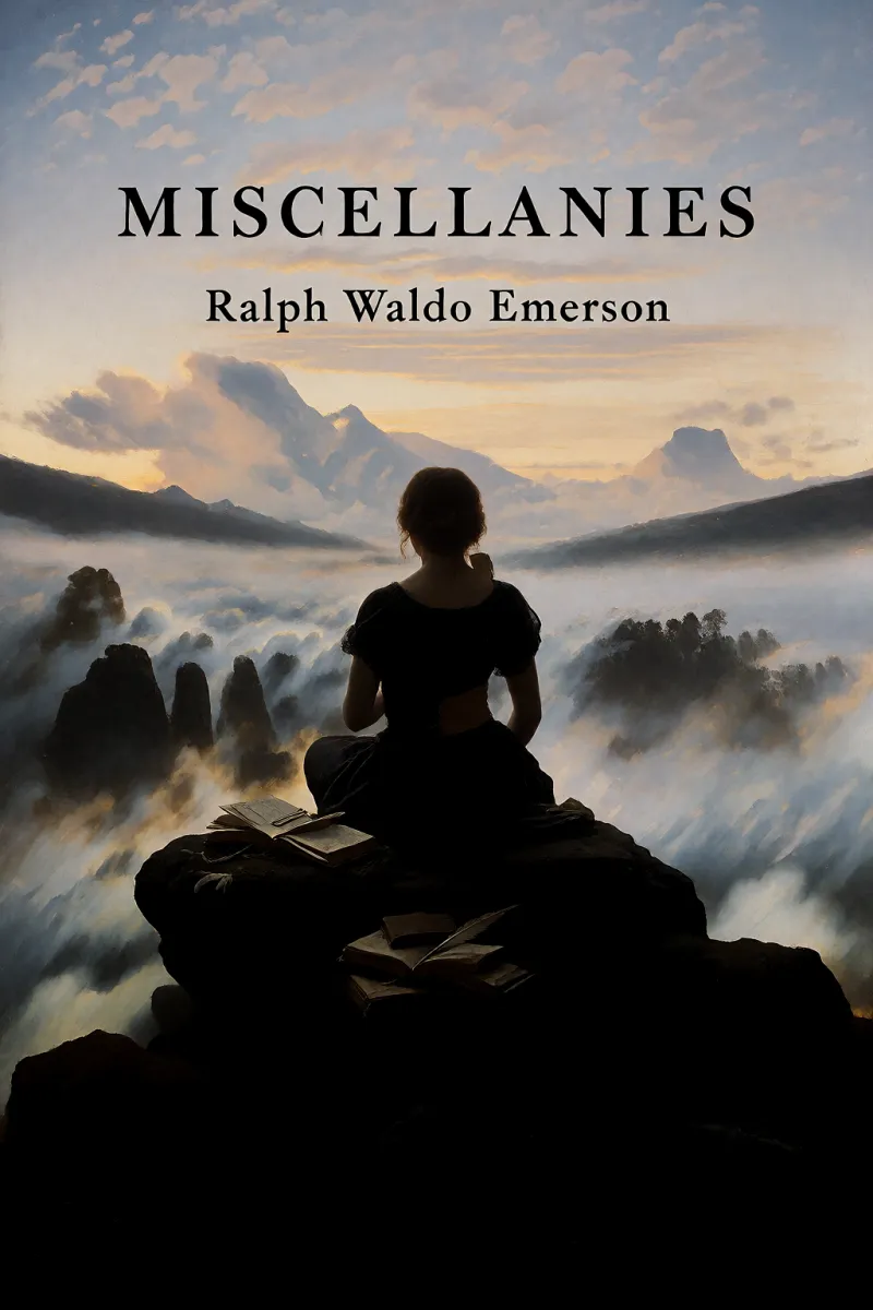 Cover of Miscellanies by Ralph Waldo Emerson