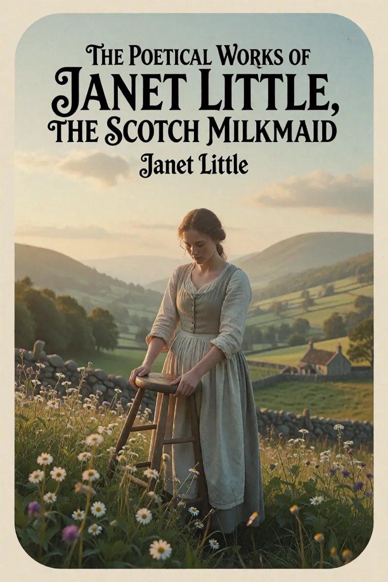 Cover of The poetical works of Janet Little, the Scotch milkmaid by Janet Little